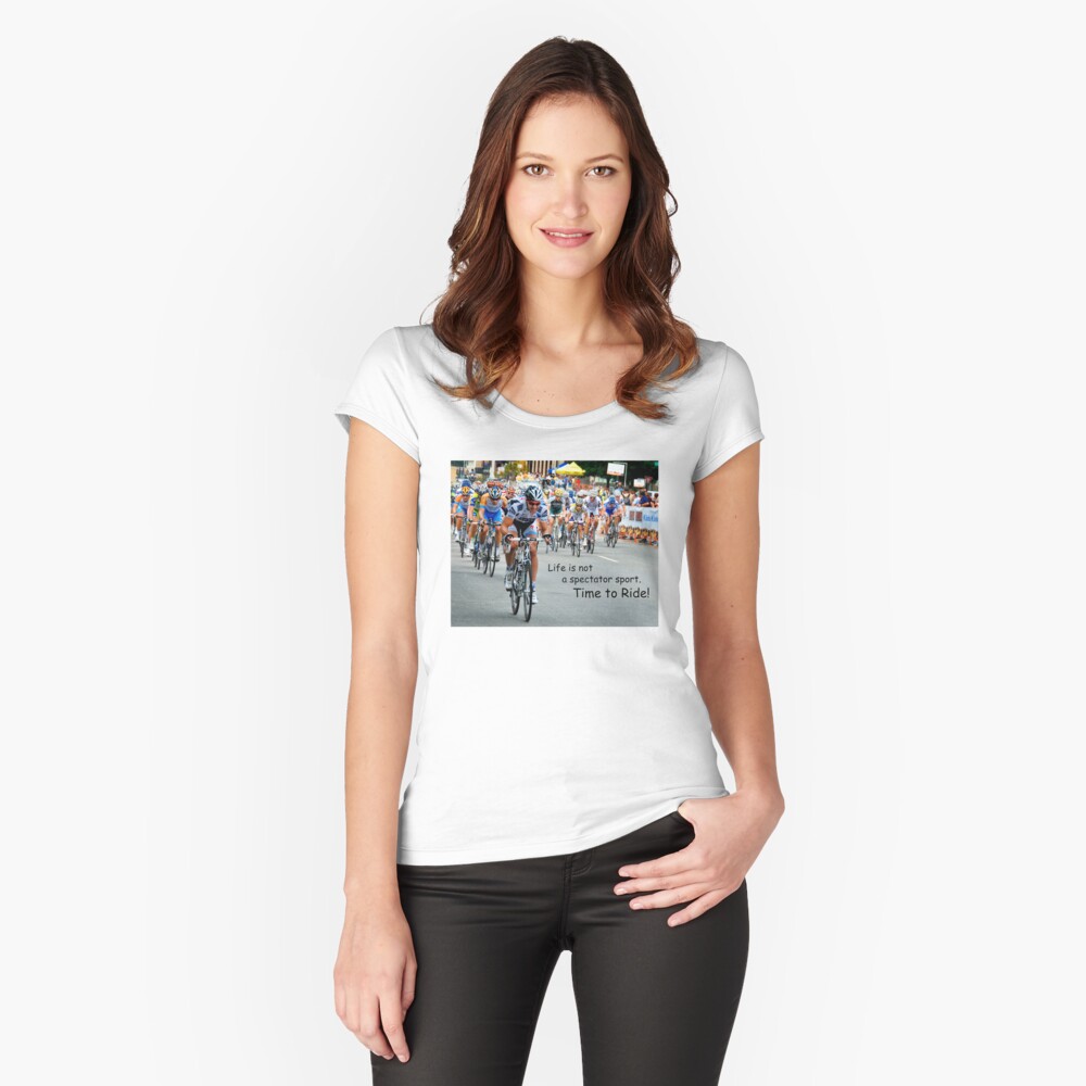 Item preview, Fitted Scoop T-Shirt designed and sold by BWBConcepts.