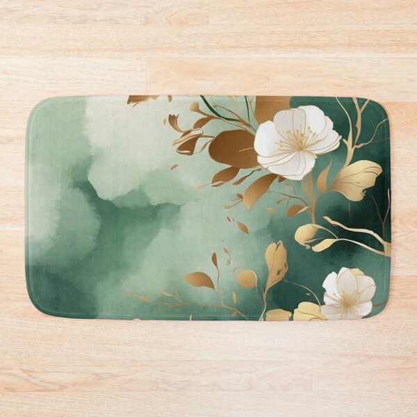 Artikelvorschau, 005 Abstract Art (Green and Gold Theme) entworfen und verkauft von Alexis Art Collection.
