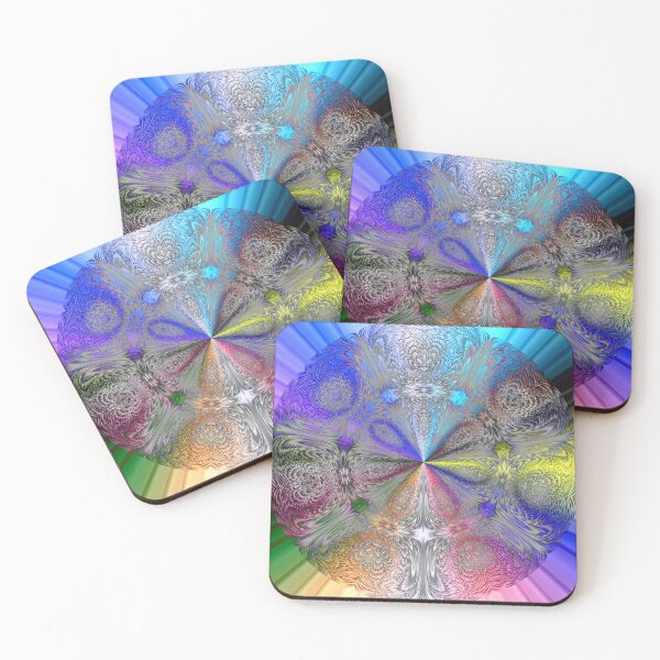 Item preview, Pastel Filigree Heptagon Mandala1 designed and sold by rodmillar.