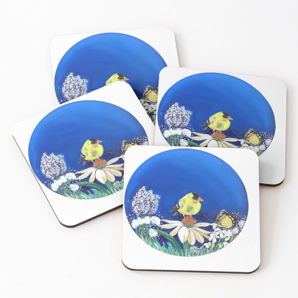 Item preview, Sunny blossom visitor designed and sold by PixelCrafty.