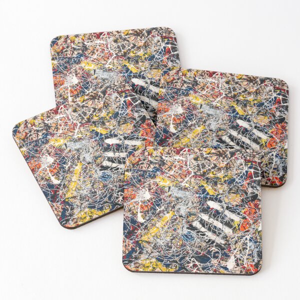 Artikelvorschau, Nummer 17A von Jackson Pollock Art – Abstrakte expressionistische Malerei entworfen und verkauft von Under-TheTable.