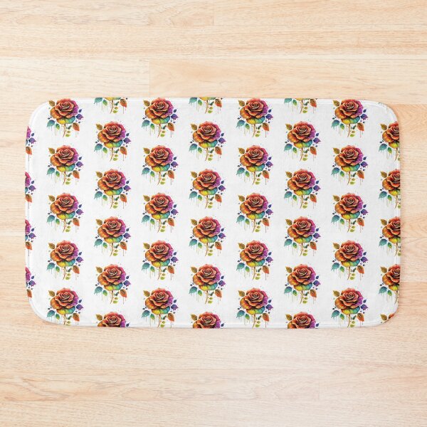 Item preview, Vibrant Glitter Colorful Rose designed and sold by ImPlyDesign.
