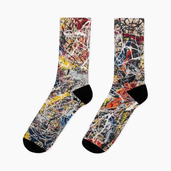 Item preview, Number 17A by Jackson Pollock Art - Abstract Expressionist Painting designed and sold by Under-TheTable.