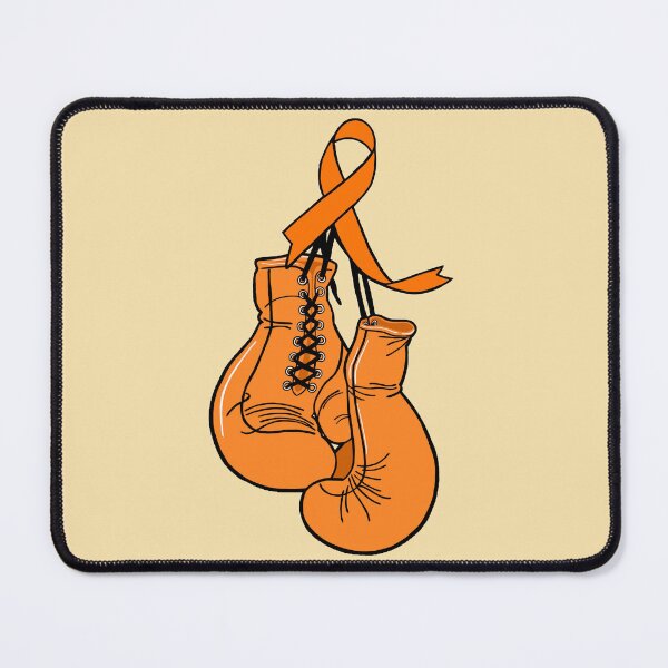 Artikelvorschau, Orangefarbene Boxhandschuhe mit Band entworfen und verkauft von CaitlynConnor.