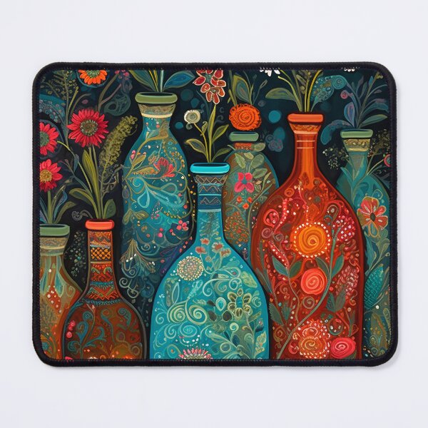 Item preview, Garden vases and bottles designed and sold by Red Witch Art.