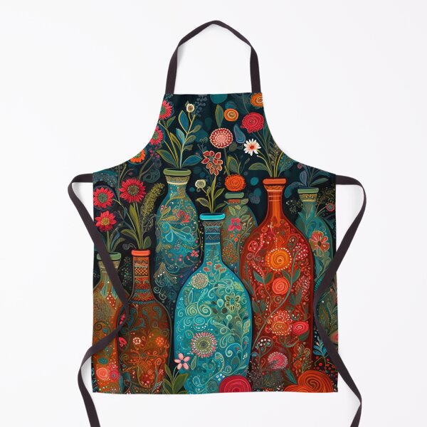 Item preview, Garden vases and bottles designed and sold by Red Witch Art.