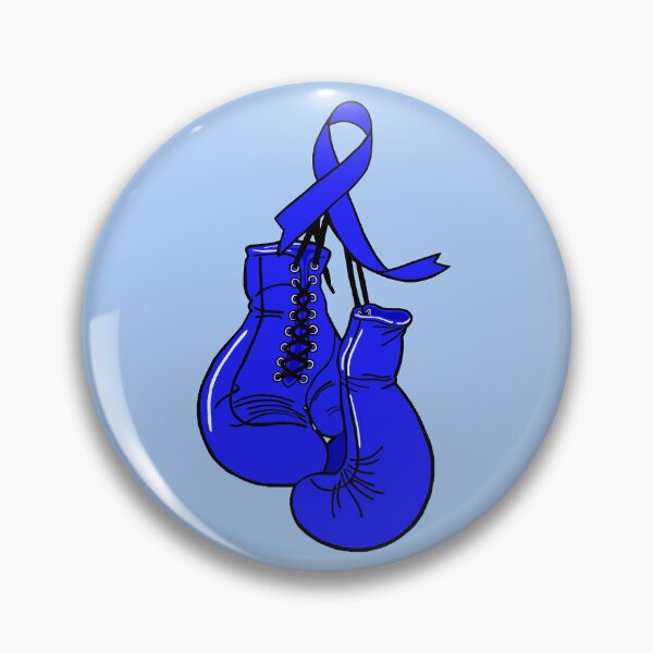 Artikelvorschau, Blaue Awareness Ribbon Boxhandschuhe entworfen und verkauft von CaitlynConnor.