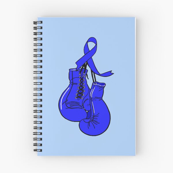 Artikelvorschau, Blaue Awareness Ribbon Boxhandschuhe entworfen und verkauft von CaitlynConnor.
