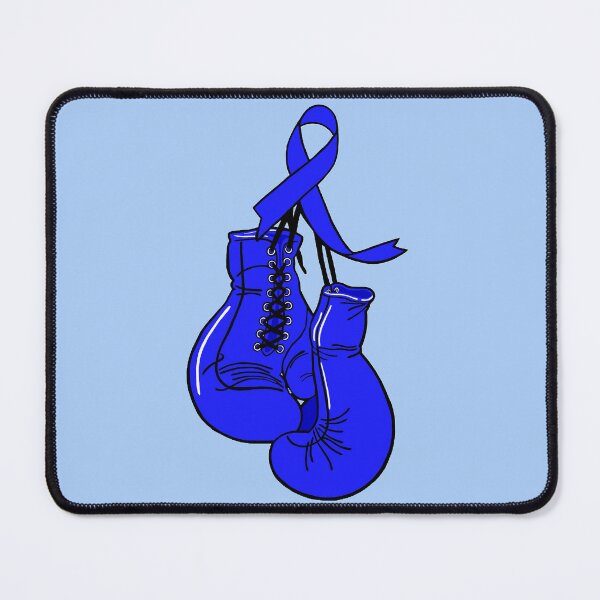 Artikelvorschau, Blaue Awareness Ribbon Boxhandschuhe entworfen und verkauft von CaitlynConnor.