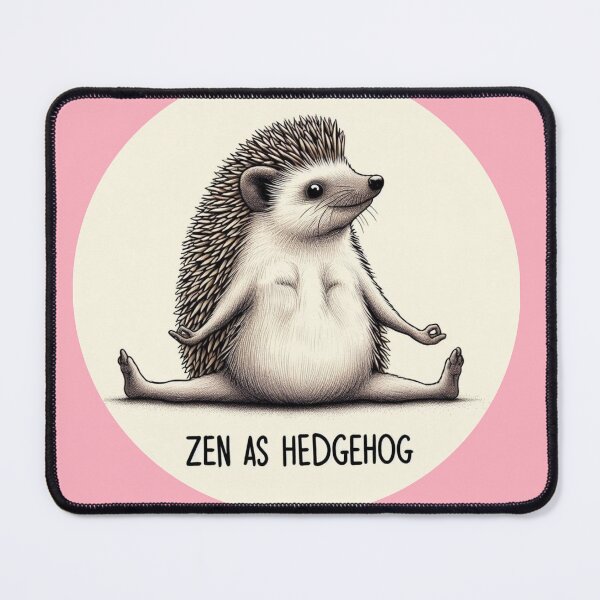 Item preview, Harmony Hedgehog Hatha designed and sold by HeadTurningArt.
