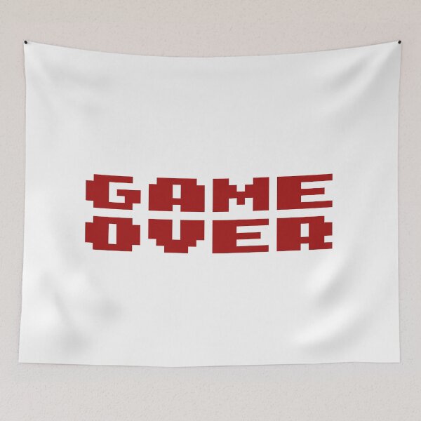 Item preview, Retro Game Over  designed and sold by GreenGuyTees.