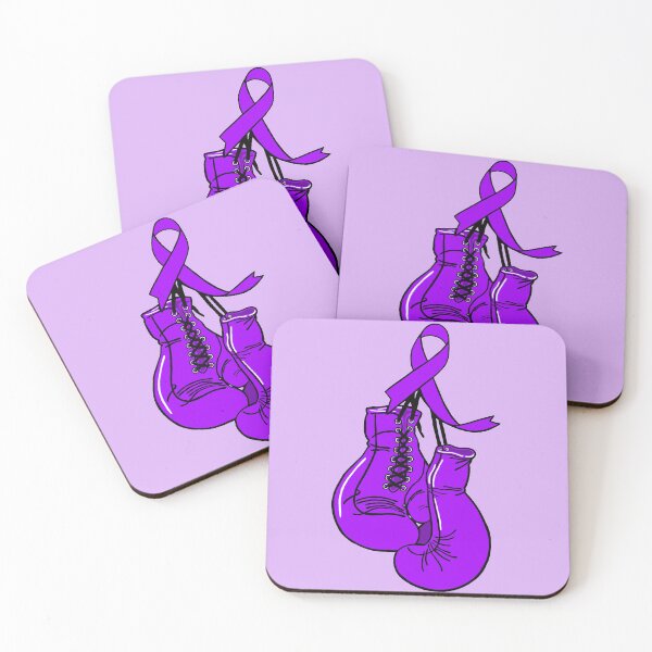 Item preview, Purple  Awareness Ribbon Boxing Gloves  designed and sold by CaitlynConnor.