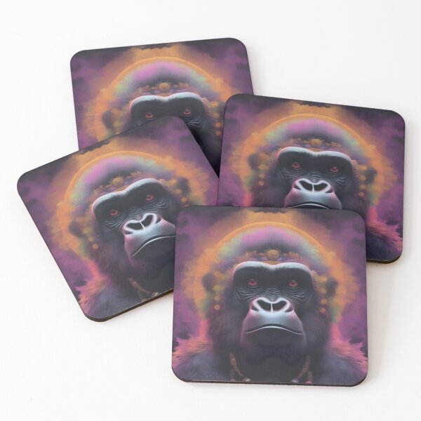 Item preview, gorilla face designed and sold by DigiArtFusion.