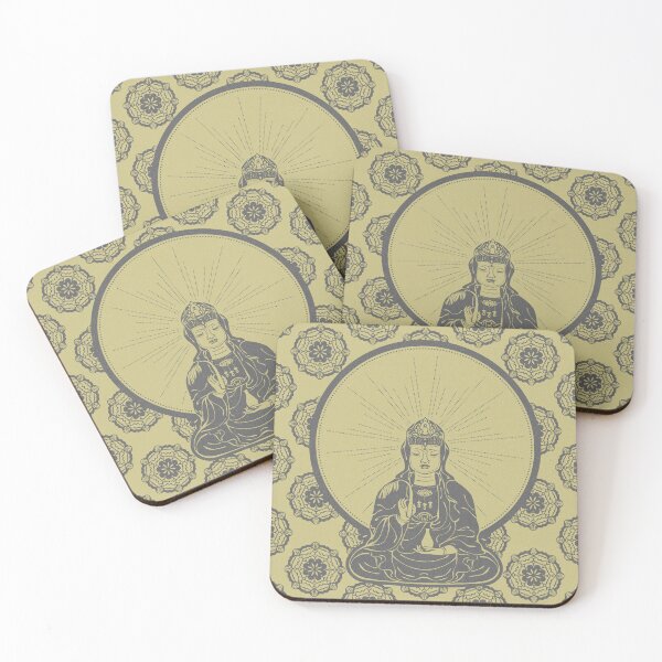 Item preview, Kuan Yin Sattva - Gold + Slate designed and sold by Irene Estelle.