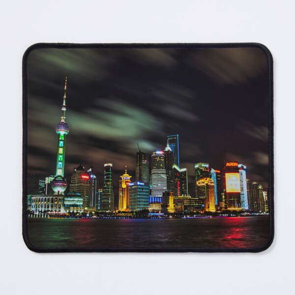 Item preview, Shanghai Skyline by Night designed and sold by tpixx.