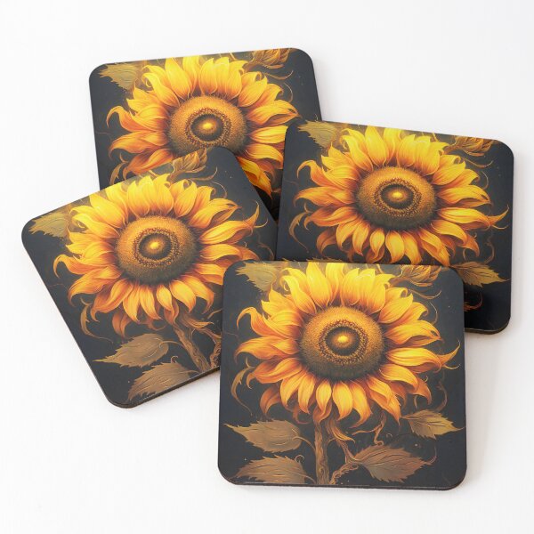 Item preview, Fiery Sunflowers designed and sold by Art by Lilia.