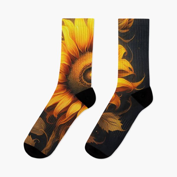 Item preview, Fiery Sunflowers designed and sold by Art by Lilia.