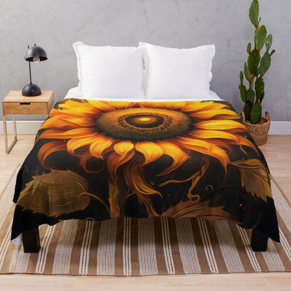 Item preview, Fiery Sunflowers designed and sold by Art by Lilia.