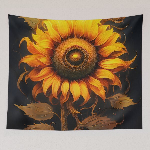 Item preview, Fiery Sunflowers designed and sold by Art by Lilia.