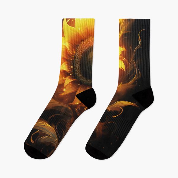 Item preview, Fiery Sunflowers designed and sold by Art by Lilia.