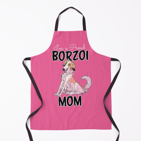 Item preview, I'm a proud Borzoi mom designed and sold by Iluvmygreyhound.