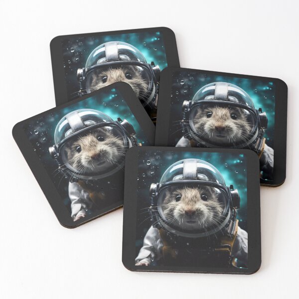 Item preview, Space hamster  designed and sold by Linework Studio.