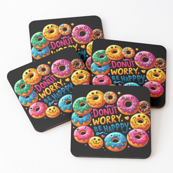 Item preview, Donut Worry, Be Happy! designed and sold by Azrora.