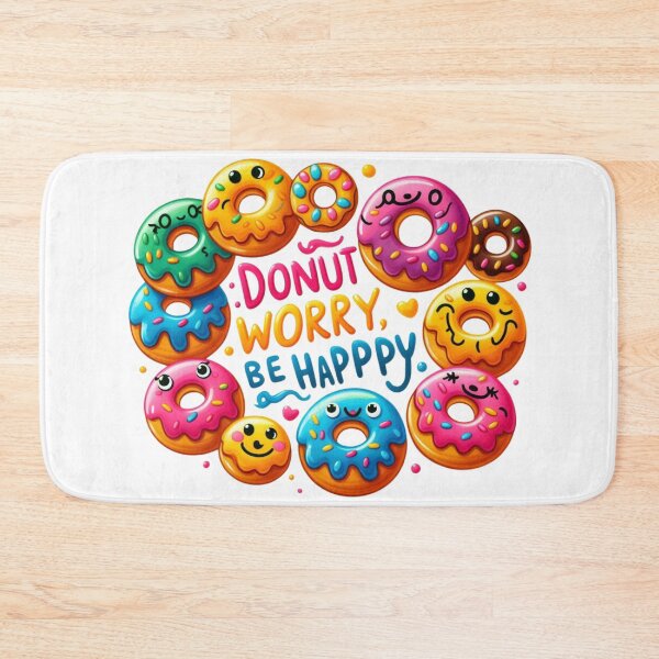 Item preview, Donut Worry, Be Happy! designed and sold by Azrora.