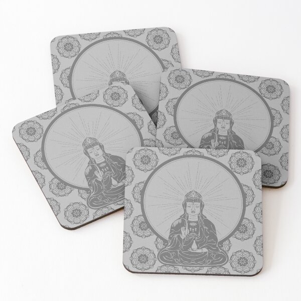 Item preview, Kuan Yin Sattva - Fog + Slate designed and sold by Irene Estelle.
