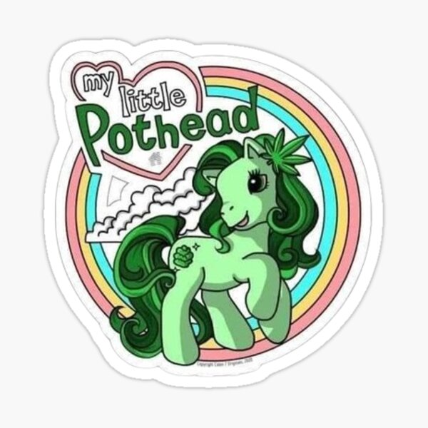 Item preview, My Little Pothead designed and sold by bravelycreative.