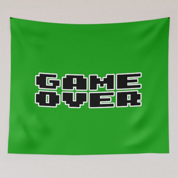 Item preview, Classic Gaming Game Over designed and sold by GreenGuyTees.