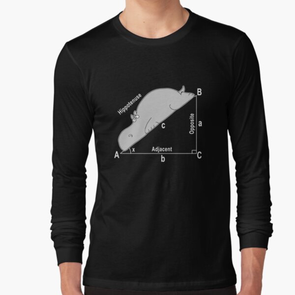 Aperçu de l'œuvre Humour mathématique hippopotame créée et vendue par PopArtDesigns.