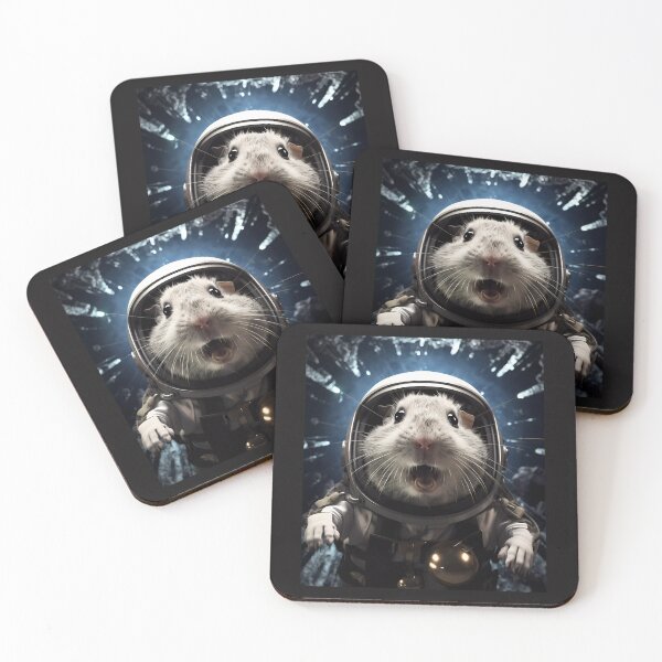 Item preview, Space hamster  designed and sold by Linework Studio.