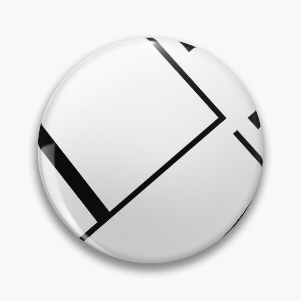 Item preview, Abstract Intersecting Black & White Lines designed and sold by N-Zi.