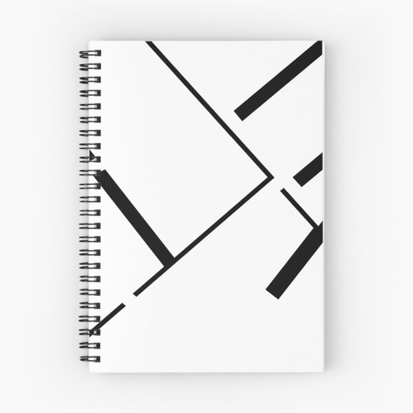 Item preview, Abstract Intersecting Black & White Lines designed and sold by N-Zi.