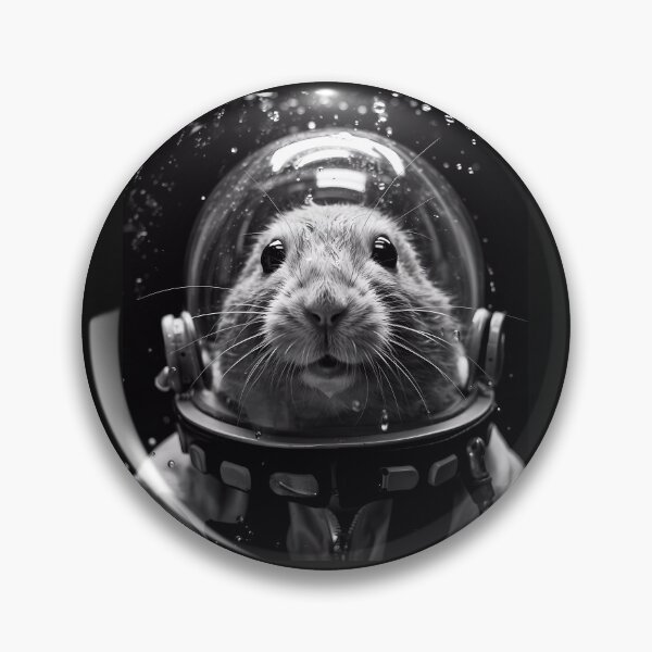 Item preview, Space hamster  designed and sold by Linework Studio.