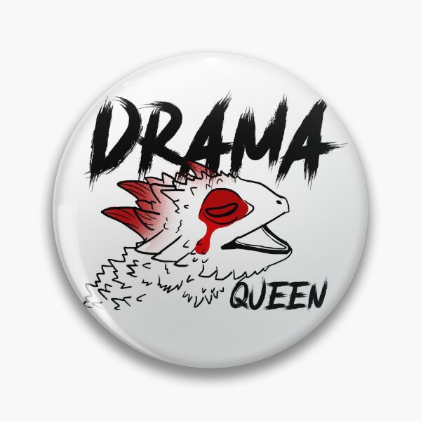 Item preview, Drama Queen lizard crying blood designed and sold by Deathoftheself.
