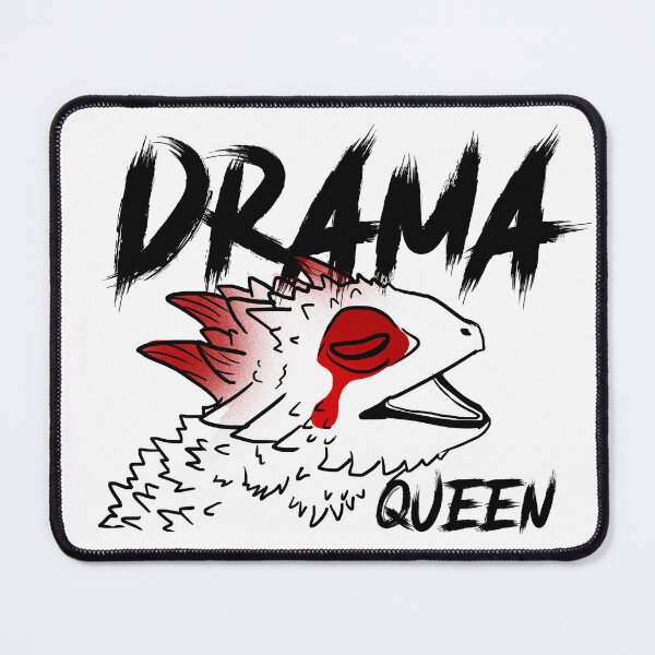 Item preview, Drama Queen lizard crying blood designed and sold by Deathoftheself.