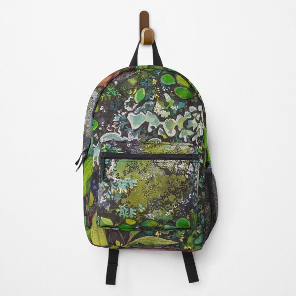 Item preview, Carpet: Watercolour painting of granite, lichens and moss. designed and sold by Ann Russell.