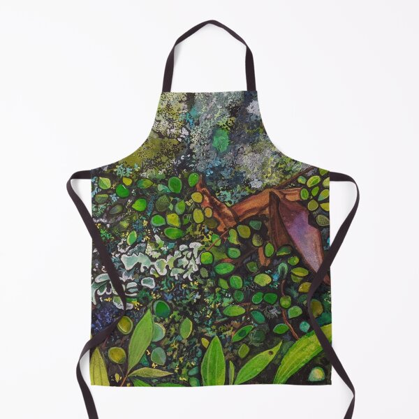 Item preview, Carpet: Watercolour painting of granite, lichens and moss. designed and sold by Ann Russell.