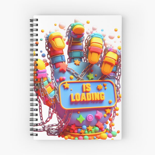 Item preview, Hand with IS LOADING text designed and sold by Glariix.