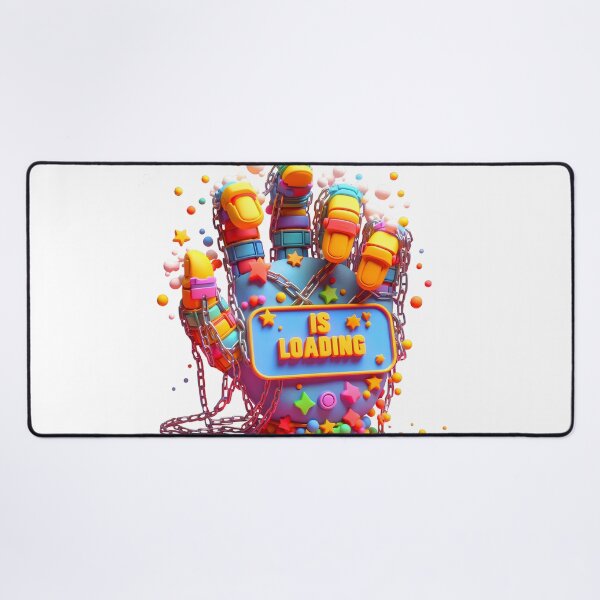 Item preview, Hand with IS LOADING text designed and sold by Glariix.