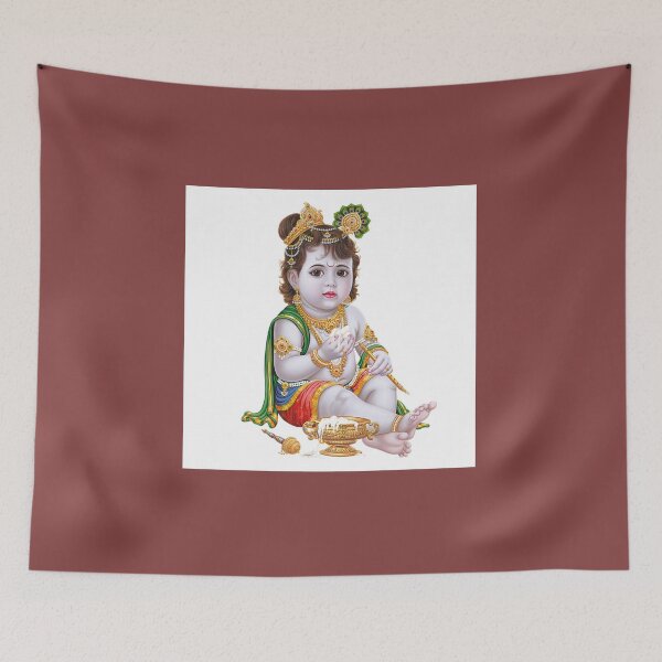 Item preview, Krishna, Bal Krishna, Nand Gopal, Lord Krishna designed and sold by GoddessParvatiSati.