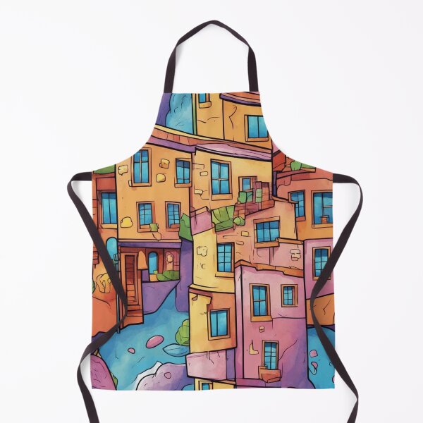 Item preview, Vibrant Cityscape Impressions designed and sold by GracePaigePlaza.