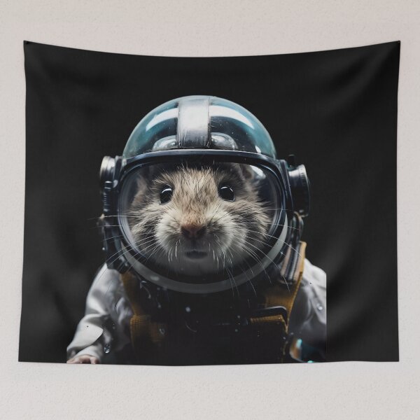 Item preview, Space hamster  designed and sold by Linework Studio.
