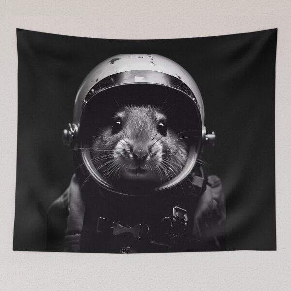 Item preview, Space hamster  designed and sold by Linework Studio.