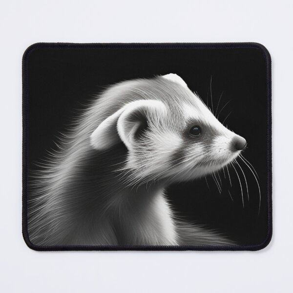 Item preview, Black and white wolverine pencil drawing designed and sold by Pencil-Art.