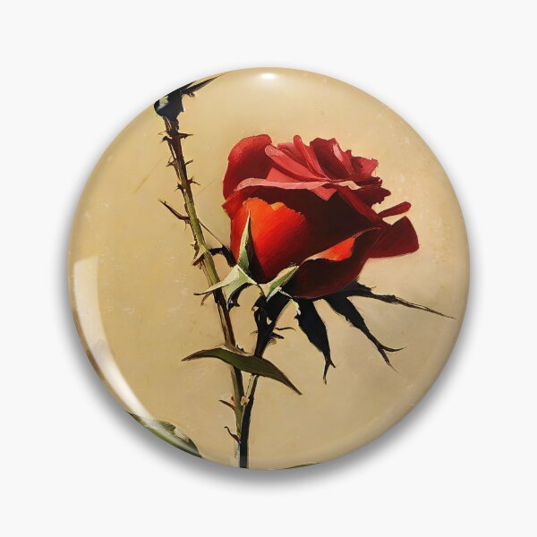 Item preview, Elegante arte de pintura de rosas de estilo vintage designed and sold by TheRedPixels.