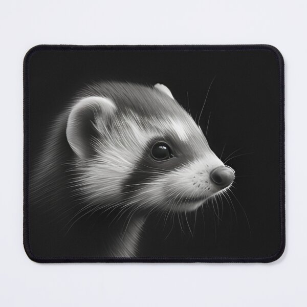 Item preview, Black and white wolverine pencil drawing designed and sold by Pencil-Art.