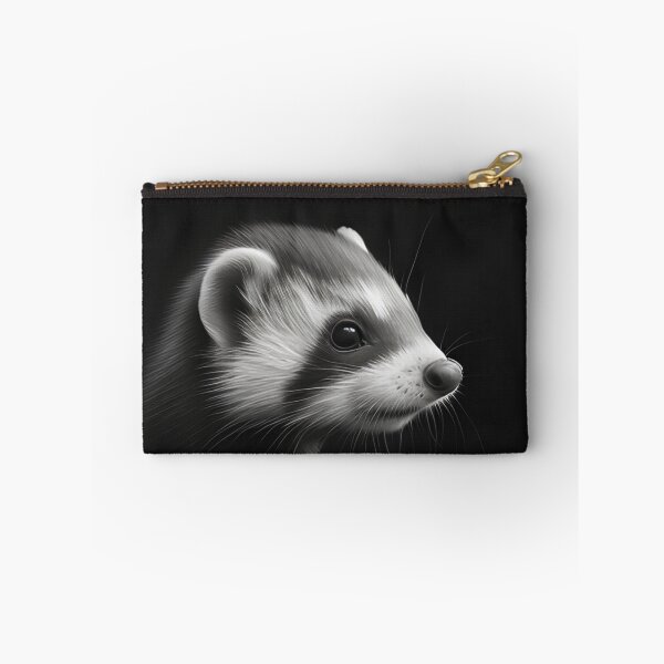 Item preview, Black and white wolverine pencil drawing designed and sold by Pencil-Art.